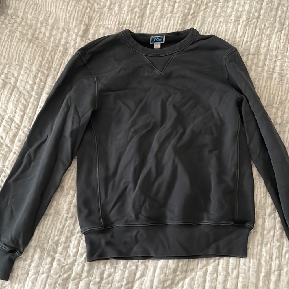 Men’s J.crew Garment Dyed French Terry crewneck sweatshirt